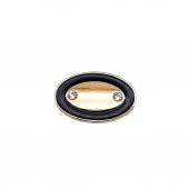 Angel Çanta Aksesuar Light Gold Siyah Çerçeveli Oval Plaka Süs - 1