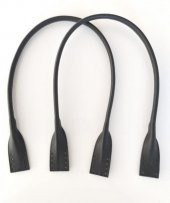 Angel Çanta Aksesuar Gerçek Deri Pelikan Model Çanta Sapı Siyah Renk - 1