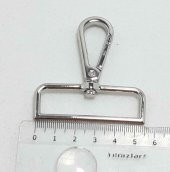 Angel Çanta Aksesuar Gümüş Renk Kanca 5 Cm - 1