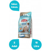 Energy Bentonit Kedi Kumu Marsilya Sabunu Kokulu 10 Lt X 2 Adet 20 Lt - 1