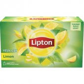 Lipton Bitki Çayı Bardak Yeşil+Limon 20 Li  x  12 Adet - 1