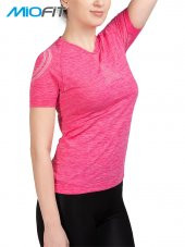 Kadın Dianthus Dikişsiz Spor Tişört - 8