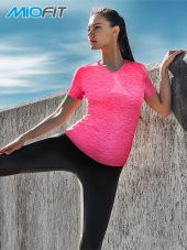 MioFit Kadın Dianthus Dikişsiz Spor Tişört - 1