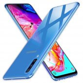 Samsung Galaxy A50 Zore Süper Silikon Kılıf +6D Kaplayan Nano Cam - 2