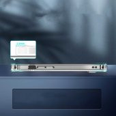Apple iPhone 14 Plus 6.7 Kılıf Standlı Şeffaf Silikon L-Stand Kapak - 5