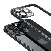 Apple iPhone 14 Pro Kılıf Sert PC Renkli Çerçeveli Zore Riksos Silikon Kapak - 12