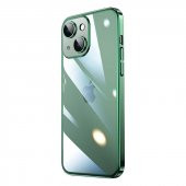Apple iPhone 14 Kılıf Sert PC Renkli Çerçeveli Zore Riksos Silikon Kapak - 4