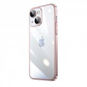 Apple iPhone 14 Kılıf Sert PC Renkli Çerçeveli Zore Riksos Silikon Kapak - 6