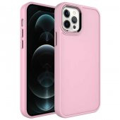 Apple iPhone 14 Pro Max Kılıf Metal Çerçeve ve Buton Tasarımlı Sert Botx Kapak - 8