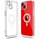 Apple iPhone 14 Plus Kılıf Kamera Korumalı Magsafe Sert PC Zore Porto Kapak - 1