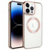Apple iPhone 14 Pro Kılıf Magsafe Wireless Şarj Özellikli Zore Setro Silikon - 9
