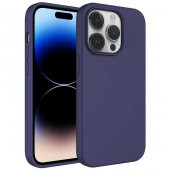 Apple iPhone 14 Pro Kılıf Sıvı Teknolojili Silinebilir Sert Zore Kivi Kapak - 5