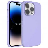 Apple iPhone 14 Pro Kılıf Sıvı Teknolojili Silinebilir Sert Zore Kivi Kapak - 6