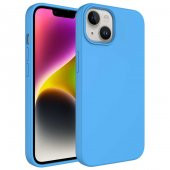 Apple iPhone 14 Plus Kılıf Sıvı Teknolojili Silinebilir Sert Zore Kivi Kapak - 4