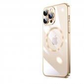 Apple iPhone 14 Pro Max Kılıf Wireless Şarj Özellikli Sert PC Zore Riksos Magsafe Silikon Kapak - 8