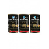 Marmarabirlik Gold Siyah Zeytin 800 Gr 201-230 Xl 3 Adet - 1