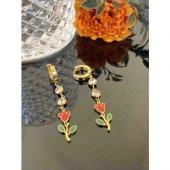 Aksesuar Çarşisi Lale Tasarımlı Küpe thumbnail 2