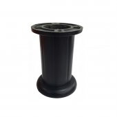 Safir Plastik Ayak Mobilya Koltuk Ayağı Siyah 10 cm - 1