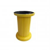 Safir Plastik Ayak Mobilya Koltuk Ayağı Sarı 10 cm - 1