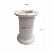 Safir Plastik Ayak Mobilya Koltuk Ayağı Kahverengi 10 cm - 2