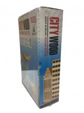 Woodoy City Wood 100 Parça Ahşap Eğitici Bloklar Seti KR101City Wood Hayal Gücü Genişleten Bloklar - 3