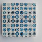 Şeker Portakalım Dekoratif Figürlü Doğal Taş Banyo Gider Kapağı Süsü Tekli 10X10 Cm - 1