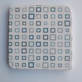 Şeker Portakalım Dekoratif Figürlü Doğal Taş Banyo Gider Kapağı Süsü Tekli 10X10 Cm - 1