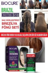 Biocure Saç Düzleştirici Keratin Brezilya Fönü Seti 100 Ml.+100 Ml. - 3