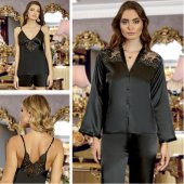 SATEN GECELİK SABAHLIK TAKIM thumbnail 1