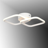TT Aydınlatma TT405-2-BY Mat Beyaz 2'li Kare LED Avize - Beyaz Işık - 1