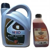 Motorlu Testere Kılavuz Ve Benzin Karışım Yağı 3+1 lt - 1