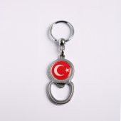 BAYRAK TEMALI AÇACAKLI ANAHTARLIK/MDL-813 - 1
