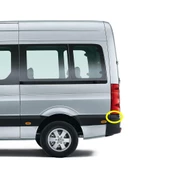 VW Crafter 2006-2016 Sol Arka Stop Alt Plastik Çıtası 2E1807417 - 1
