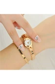 Küçük Kasa Metal Kadın Kol Saati KKS00010 - 4