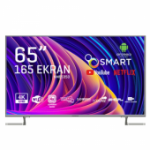 Nordmende NM65350 4K Ultra HD 65" 165 Ekran Uydu Alıcılı Android Smart LED TV - 1
