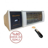 GOLDSUN SUPRA PLUS GSS20PLG 2000W AZ IŞIKLI KUMANDALI SUYA DAYANIKLI ELEKTRİKLİ ISITICI - 1