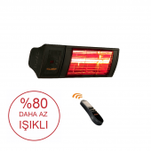 GOLDSUN SUPRA PLUS GSS20PLG 2000W AZ IŞIKLI KUMANDALI SUYA DAYANIKLI ELEKTRİKLİ ISITICI - 2