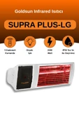 Goldsun Supra Plus 2000 Watt GSS20PLG Düşük Işık Kumandalı Suya Dayanıklı Elektrikli İnfrared Isıtıcı-Beyaz thumbnail 1