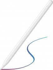 Apple iPad 10.9 (10.Nesil) Uyumlu Avuç İçi Algılamayan Eğimle Çizim Kalınlığı Değişen Stylus Kalem - 1