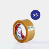 Vege Şeffaf Fil Koli Bandı 6lı (ONUR ÇEŞİT PAZARI) - 2