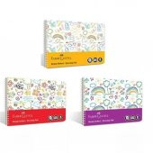 Faber-Castell 25X35 Eğlenceli Resim Defteri 30 Yp. 3 Adet - 1