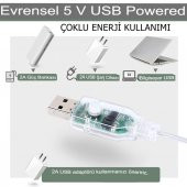 Peri Telli Led Perde Led Işık Kumandalı 300 Ledli 3X3 Metre Usbli 8 Animasyonlu Günışığı - 11