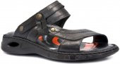 FORELLI 40507 Siyah Erkek Sandalet - 1