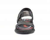FORELLI 40507 Siyah Erkek Sandalet - 4
