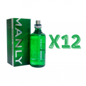 Manly Green EDC 125 Ml Erkek Parfüm 12 Adet - 1