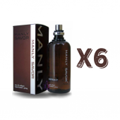 Manly Savor EDC 125 Ml Erkek Parfüm 6 Adet - 1