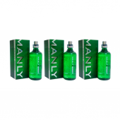 Manly Green EDC 125 Ml Erkek Parfüm 3 Adet - 2