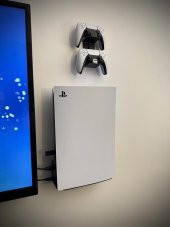 2'li Fırsat PS5 ve PS5 Slim Duvar Standı Joystick Konsol Tutacağı Yerden Tasarruf Gaming Aksesuar - 1