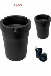 hagiki (2 Adet) kokusuz küllük kül tabağı Araç içi Kül Tabağı Koku Yapmaz Kül Tablası (2 Adet) - 1