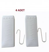 hagiki (4 Adet) Kalorifer Peteği Suluğu Ve Askı Aparatı Doğalgaz Petek Suluğu (4 adet) - 1